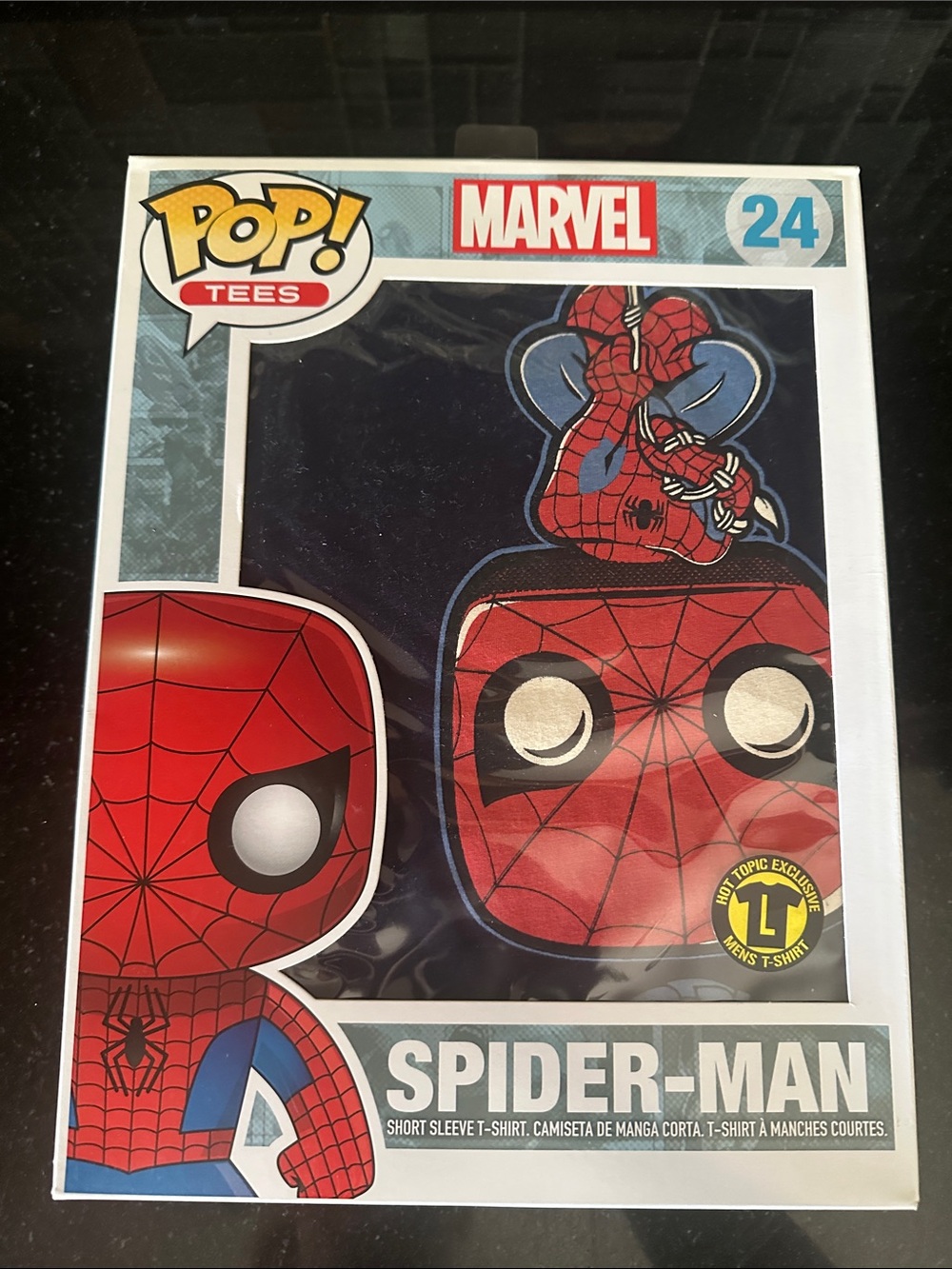 Marvel Spider-Man Pop! Tees Graphic Shirt - BRAND NEW IN BOX